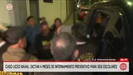 Caso Liceo Naval: Seis adolescentes ingresan a Maranguita tras orden de internamiento preventivo