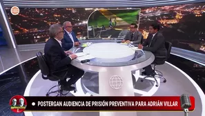 Gino Marzano y su abogado. Enfrentados