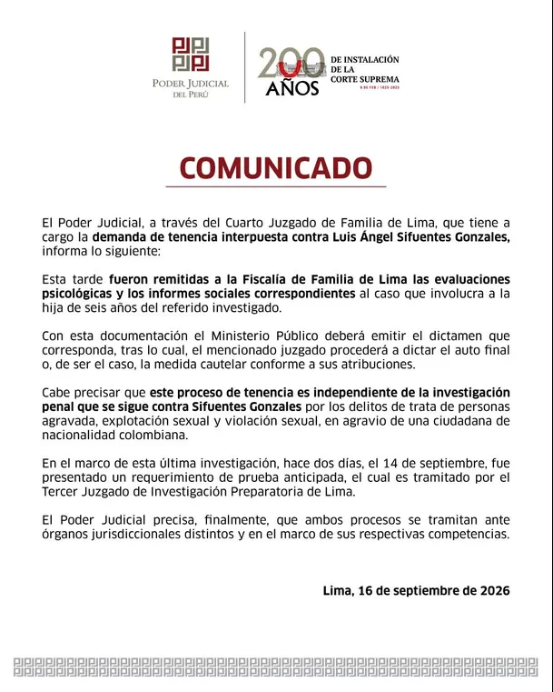 Fuente: Poder Judicial