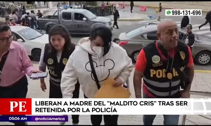 Caso Maldito Cris Madre De Delincuente Sali En Libertad Tras Ser