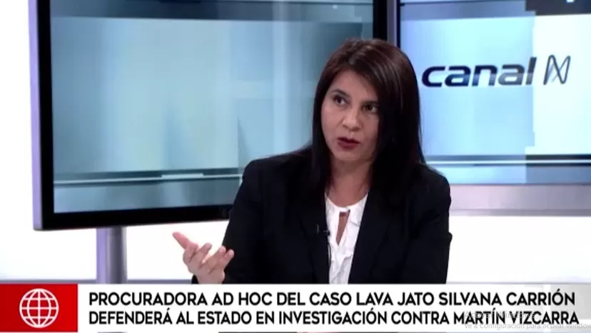 Caso Obrainsa: Procuradora Carrión defenderá al Estado en investigación contra Vizcarra