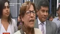 Ex alcaldesa Susana Villarán. Foto: captura de TV