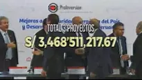 Reparación civil en el caso Odebrecht. Foto: captura de TV