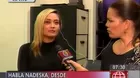 Caso Oropeza: Nadeska Widausky dijo desconocer actividades del 'chino' Saucedo
