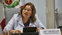 Janet Sánchez dijo que citaron a López Vilela, Galarreta y Noceda. Foto: Entorno inteligente