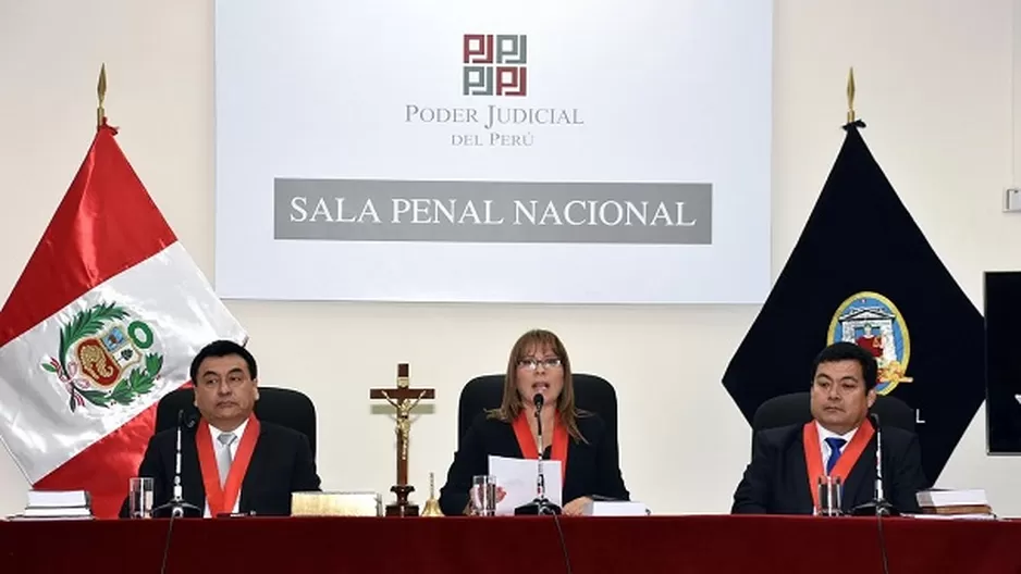 Colegiado B de la Sala Penal Nacional. Foto: Poder Judicial