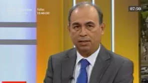 Crisólogo Cáceres, presidente de la Asociación Peruana de Consumidores y Usuarios