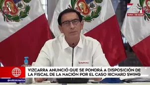 Martín Vizcarra, presidente de la república.