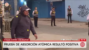 Prueba de absorción atómica resultó positiva. Foto y video: Unidad de investigación