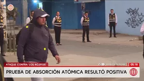 Prueba de absorción atómica resultó positiva. Foto y video: Unidad de investigación