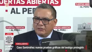 Juan José Santiváñez habría seguido operando su estudio jurídico mientras era titular del Mininter. La Fiscalía recibió fotos y chats como prueba. Video: Cuarto Poder