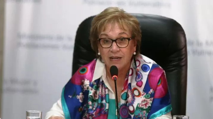Ana María Romero-Lozada, ministra de la Mujer. Foto: Andina Ana María Romero-Lozada, ministra de la Mujer. Foto: Andina