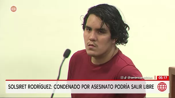 Kevin Villanueva podría salir libre tras reducción de condena por caso Solsiret Rodríguez. Foto: América Noticias
