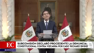 Martín Vizcarra, expresidente de la república. 