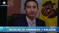 Caso Víctor Hugo Febre: Caen por asesinato de alcalde en Piura
