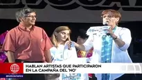 En el 2013, diversas personalidades del ambiente artístico respaldaron a Susana Villarán 