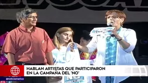 En el 2013, diversas personalidades del ambiente artístico respaldaron a Susana Villarán 