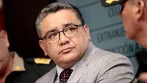 Ministro Juan José Santiváñez interpuso queja funcional contra fiscal del caso “Waykis”. / Video: Canal N