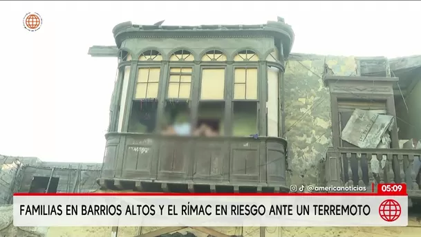 Casonas de Barrios Altos y el Rímac están en riesgo por sismos. Foto: América Noticias Casonas de Barrios Altos y el Rímac están en riesgo por sismos. Foto: América Noticias