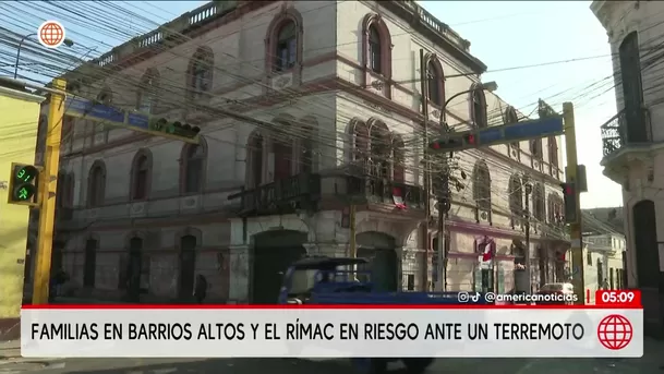 Casonas de Barrios Altos y el Rímac están en riesgo por sismos. Foto: América Noticias Casonas de Barrios Altos y el Rímac están en riesgo por sismos. Foto: América Noticias