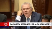 Luis Castañeda Lossio en el Congreso.