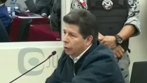 Pedro Castillo acusa a jueza de adelantar opinión durante audiencia en juicio por rebelión. / Video: Canal N