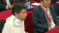 Pedro Castillo protagonizó altercado con magistrados durante juicio oral por el golpe de Estado. / Video: Canal N