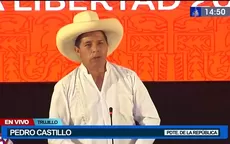 Castillo: "Tenemos que asumir los errores cuando hay personas que se aprovechan de la confianza" - Noticias de gore-ejecutivo