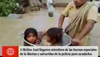 Niños fueron rescatados en ollas. Foto y video: América Noticias