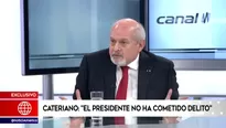 Pedro Cateriano, flamante jefe de gabinete.