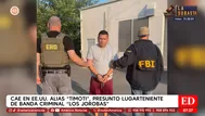 Cayó alias 'Timoti', cabecilla de banda criminal Los Jorobas