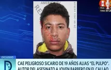 Cayó “El Pulpo”, peligroso sicario que asesinó a barbero en el Callao - Noticias de pulpos