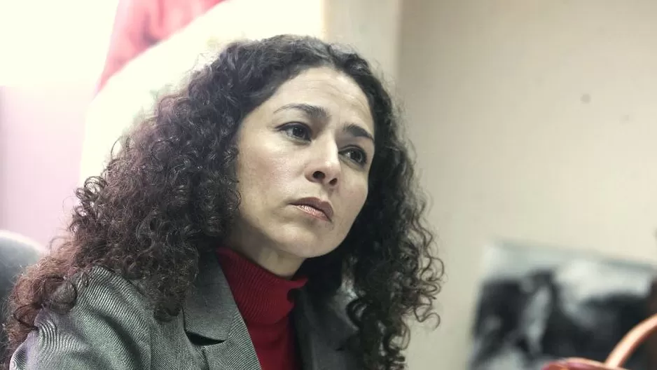 Cecilia Chacón, candidata a la reelección en el Congreso por Fuerza Popular. Foto: TV Perú