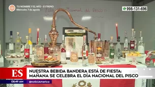 Así que este 28 de julio, levanta tu copa y celebra con pisco, una bebida que encarna el espíritu peruano. / Video: América Noticias