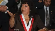 Congresista Celia Anicama dijo que no anulará su renuncia al Partido Nacionalista