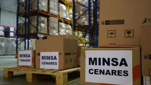 Centro Nacional de Abastecimiento de Recursos Estratégicos en Salud (Cenares). Foto: Andina. Video: Canal N