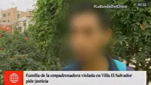 Los familiares de la joven ultrajada pidieron justicia