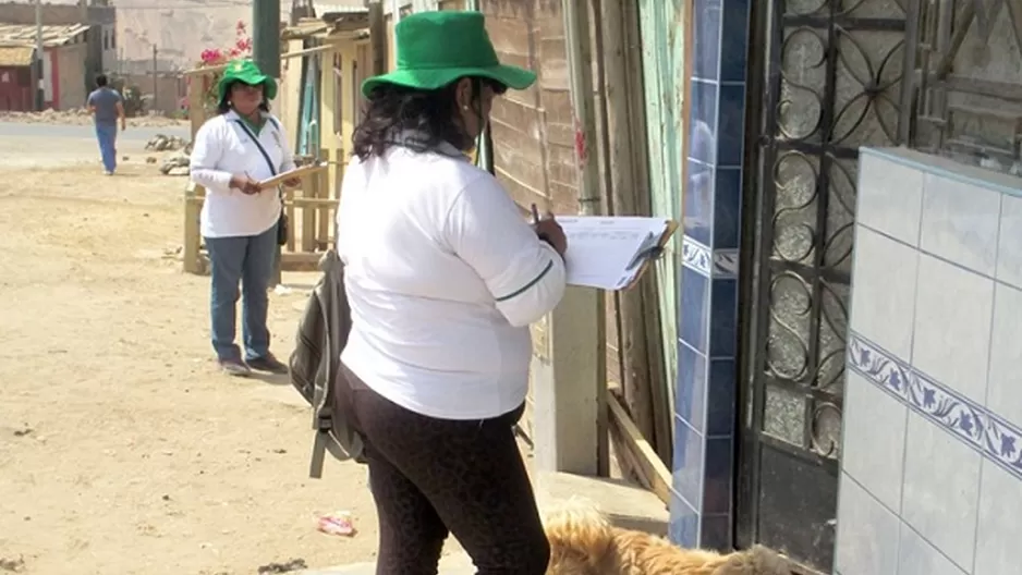 El censo se realizará el 22 de octubre de este año. Foto: Andina (Referencial)