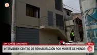 Centro clandestino es intervenido tras muerte de menor en SJL