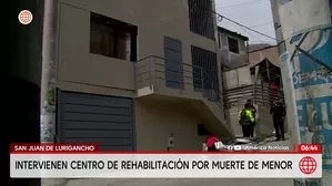 Centro clandestino es intervenido tras muerte de menor en SJL/ América Noticias