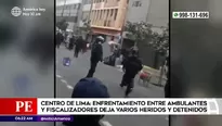 Ocurrió en el Centro de Lima. América Noticias