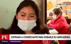 Centro de Lima: Distraen a comerciante para robarle su mercadería - Noticias de instituto-nacional-cardiovascular-de-lima