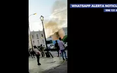 Centro de Lima: Incendio se registra en la cuadra 7 del Jirón Huanta - Noticias de huanta