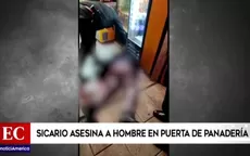 Centro de Lima: Sicario asesina a hombre en puerta de panadería - Noticias de panaderia