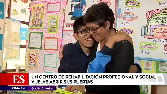 Frank y su mamá. Captura: América TV