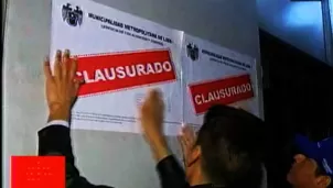 Los hostales del sector fueron inspeccionados. Video: América Noticias