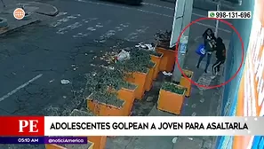 Asalto en el Cercado de Lima. Foto y video: América Noticias