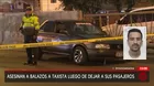 Cercado de Lima: Asesinan a balazos a taxista