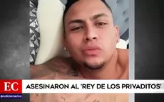 Cercado de Lima: Asesinan a balazos al 'Rey de los privaditos' - Noticias de cercado