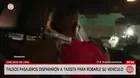 Cercado de Lima: balean a taxista para robarle su vehículo
